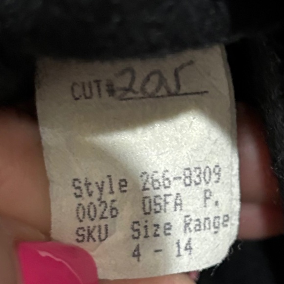 Dani Colby black cape 80% wool loop - Picture 2 of 4